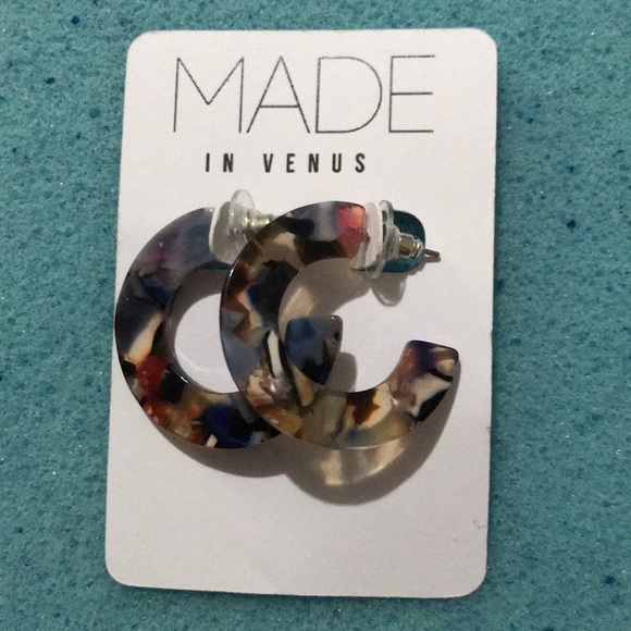 VENUS Jewelry - Venus Multi colored Hoops! (New)